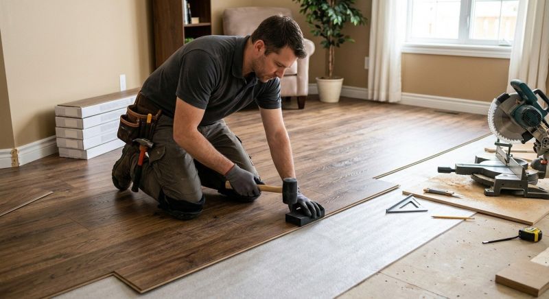Laminate Floor Installation in Greensboro, NC