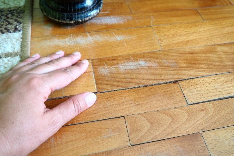 Vinyl Floor Scratch Repair