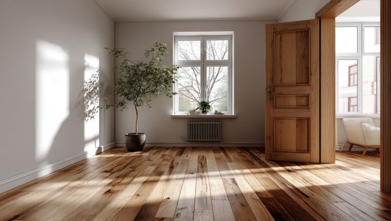 Dark Wood Floor Installation in Austin, TX