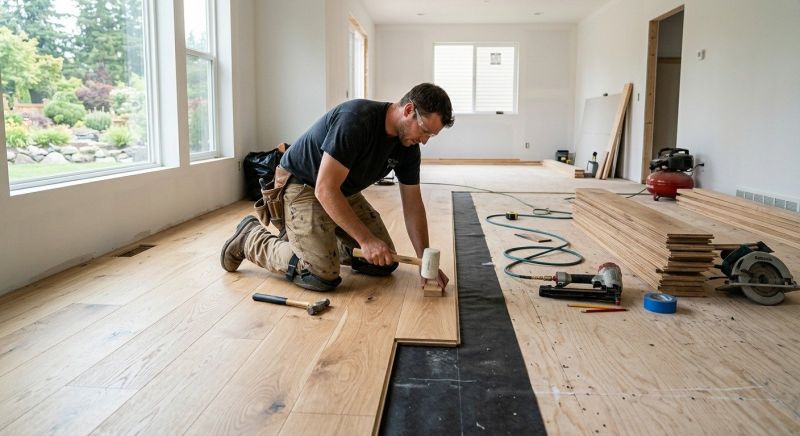 Finished Floor Installation in Austin, TX