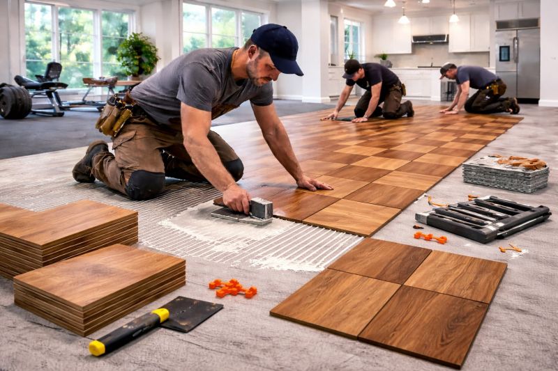 Hardwood Floor Installation in Austin, TX