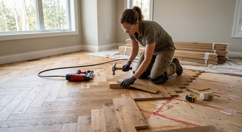 Hardwood Floor Installation in Austin, TX