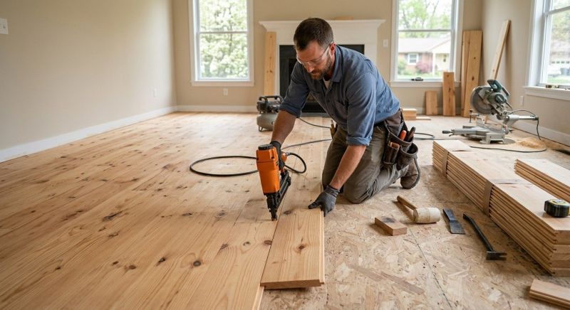 Hardwood Floor Installation in San Antonio, TX