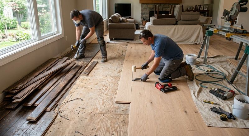 Hardwood Floor Renovation in San Antonio, TX