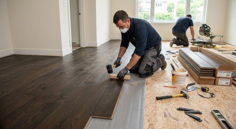 Hickory Floor Installation in Phoenix, AZ