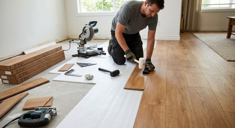 Laminate Floor Installation in Manassas, VA
