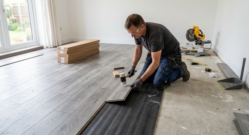 Laminate Floor Remodeling in Loudoun County, VA