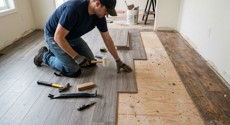 Laminate Flooring Replacement in Greensboro, NC