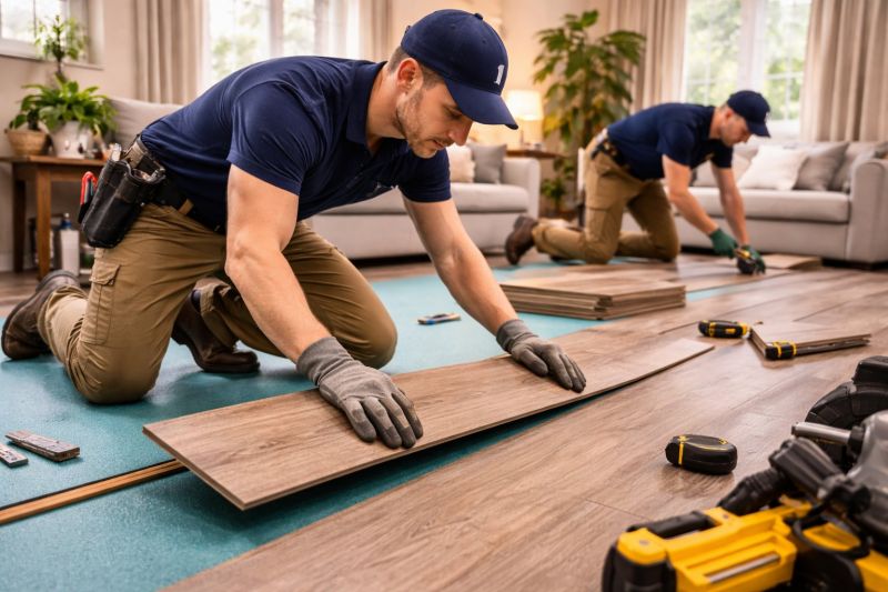 Laminate Flooring Replacement in Greensboro, NC