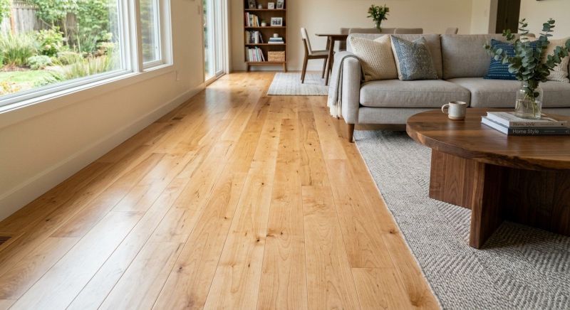 Maple Flooring Installation in Manassas, VA