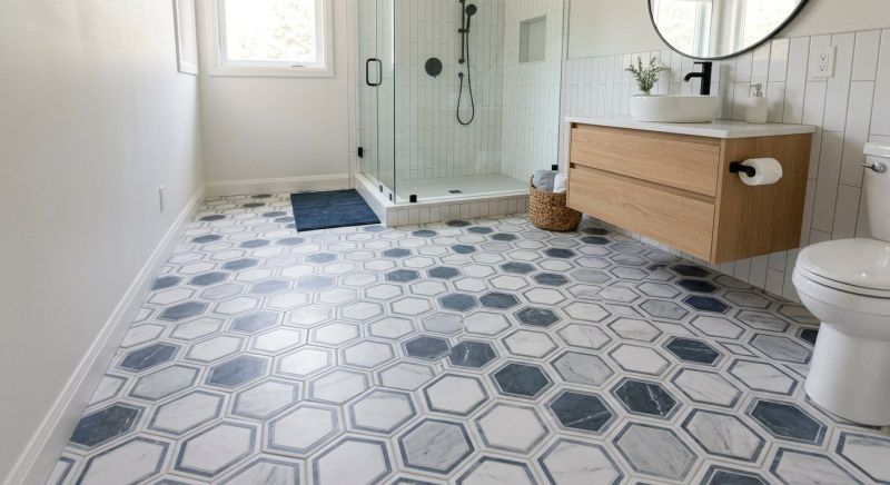 Restroom Floor Replacement in Alexandria, VA