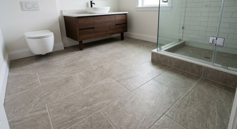 Restroom Floor Replacement in Fredericksburg, VA