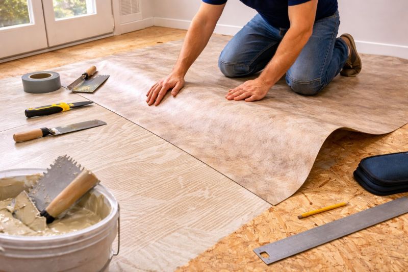 Sheet Flooring Installation in Nashville, TN