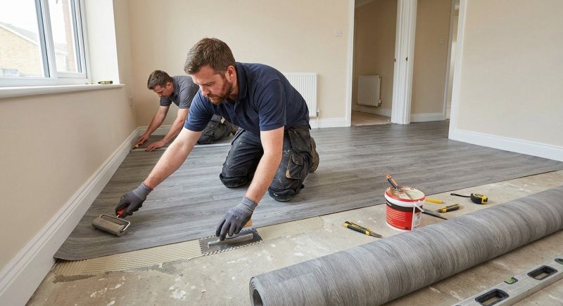 Sheet Flooring Installation in Georgetown, TX