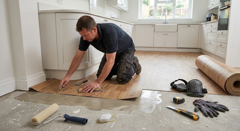 Sheet Linoleum Installation in Denver, CO