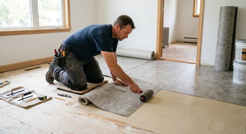 Sheet Vinyl Installation in Bastrop, TX