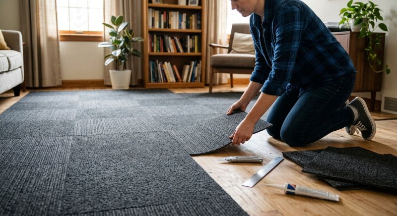 Textured Carpet Installation in Monmouth County, NJ