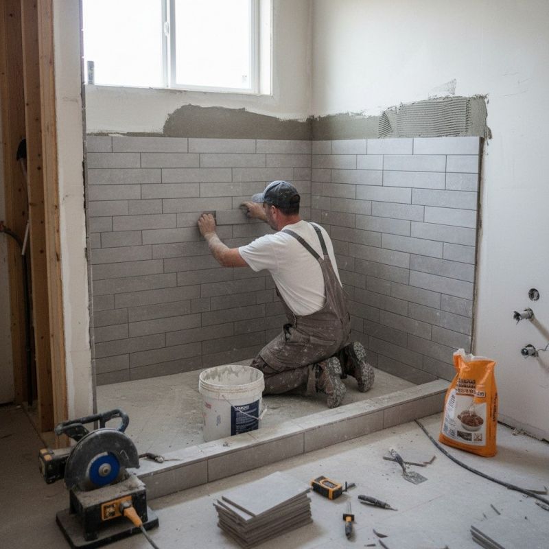 Tile Shower Renovation in Conroe, TX
