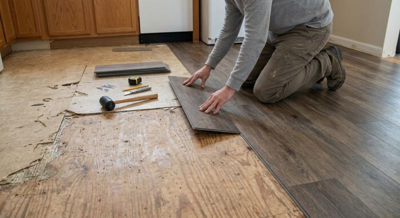 Vinyl Tile Installation in Arvada, CO