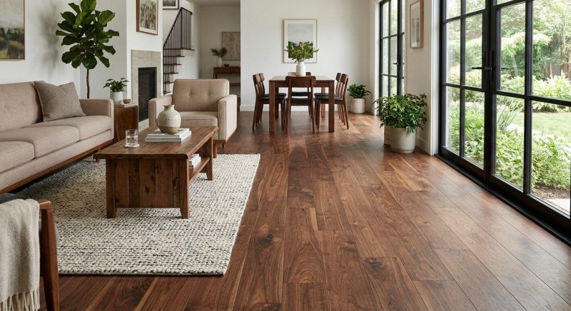 Walnut Flooring Installation in San Antonio, TX