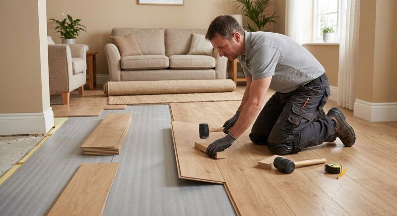Wood Laminate Installation in Loudoun County, VA