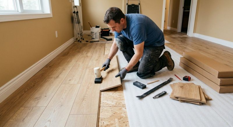 Wood Laminate Installation in Warrenton, VA